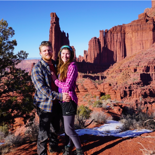 Proposal in Moab, Dec. 2020.