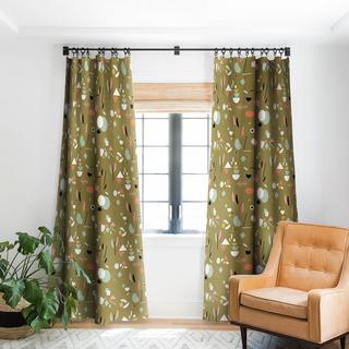 Scandinavian Summer Colorful 1 Blackout Curtain