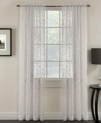 Miller Curtains Chickadee 48" x 84" Sheer Curtain Panel