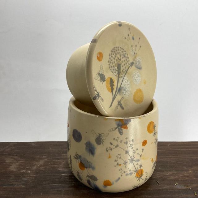 French butter dish, French butter keeper, French butter crock