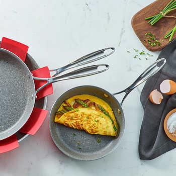 J.A. Henckels International 3-piece Capri Granitium Nonstick Fry Pans