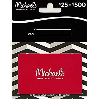 Michaels Gift Card