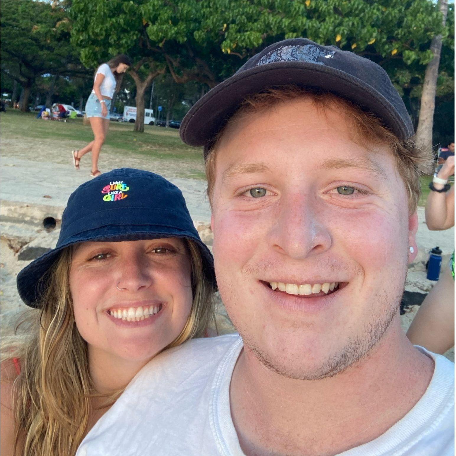 Our senior year trip in 2021 to Oahu, Hawaii!