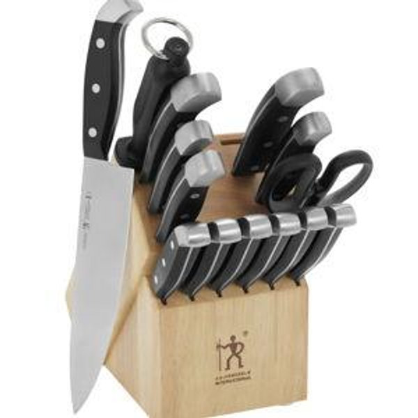 Statement 15-pc, Knife Block Set, Natural Block Color | Henckels US