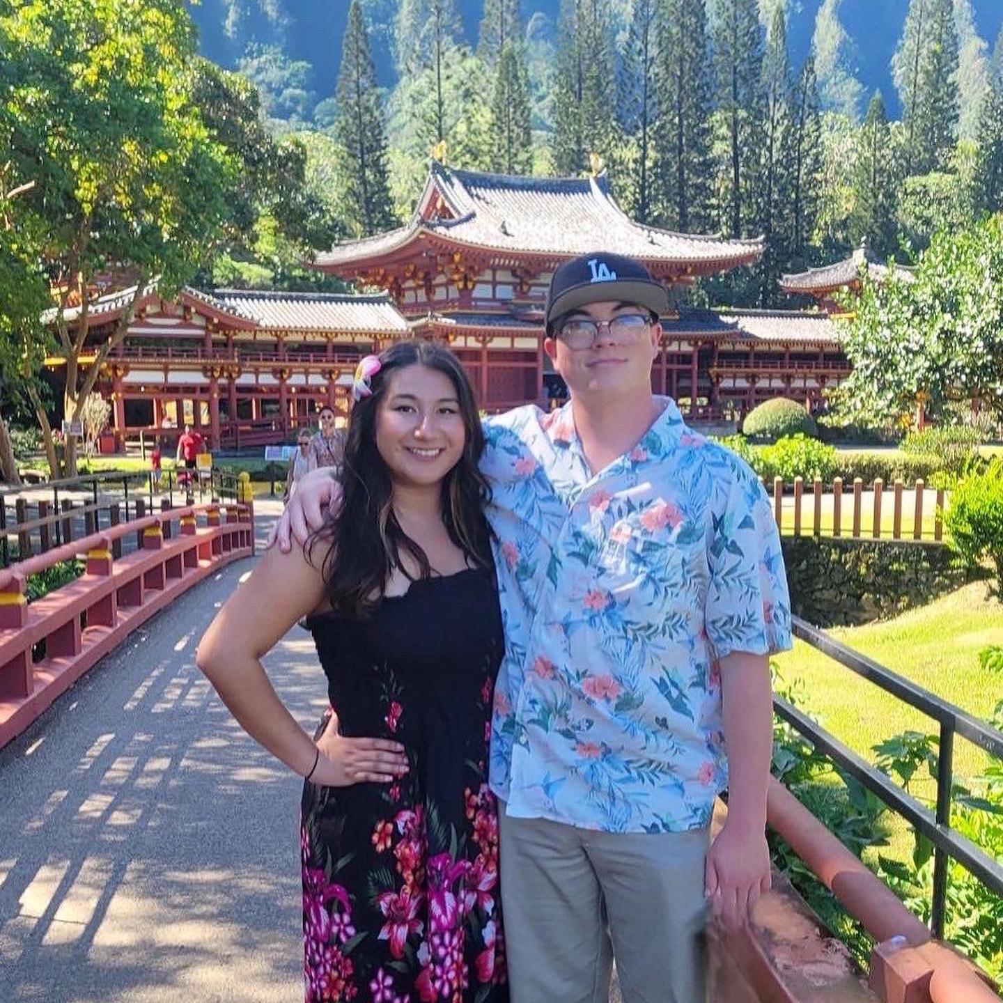 We had a wonderful time walking around the beautiful grounds of the Byodo-In Temple!