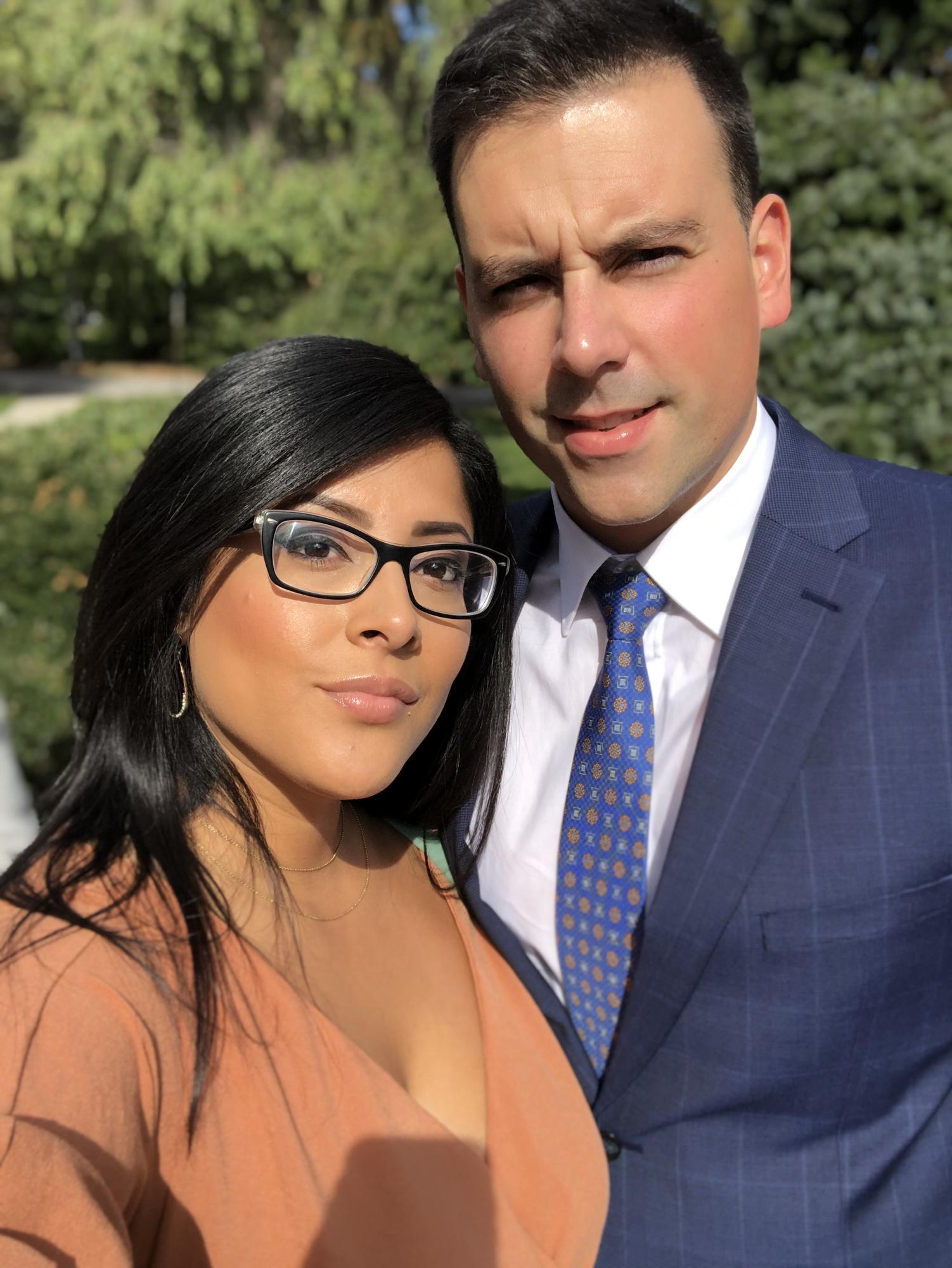 The day Manny became Victoria's Godfather. We love you Vi!!!