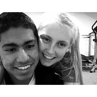 Our first selfie in 2010