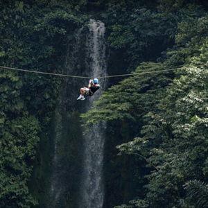 Zipline Over La Fortuna Waterfalls