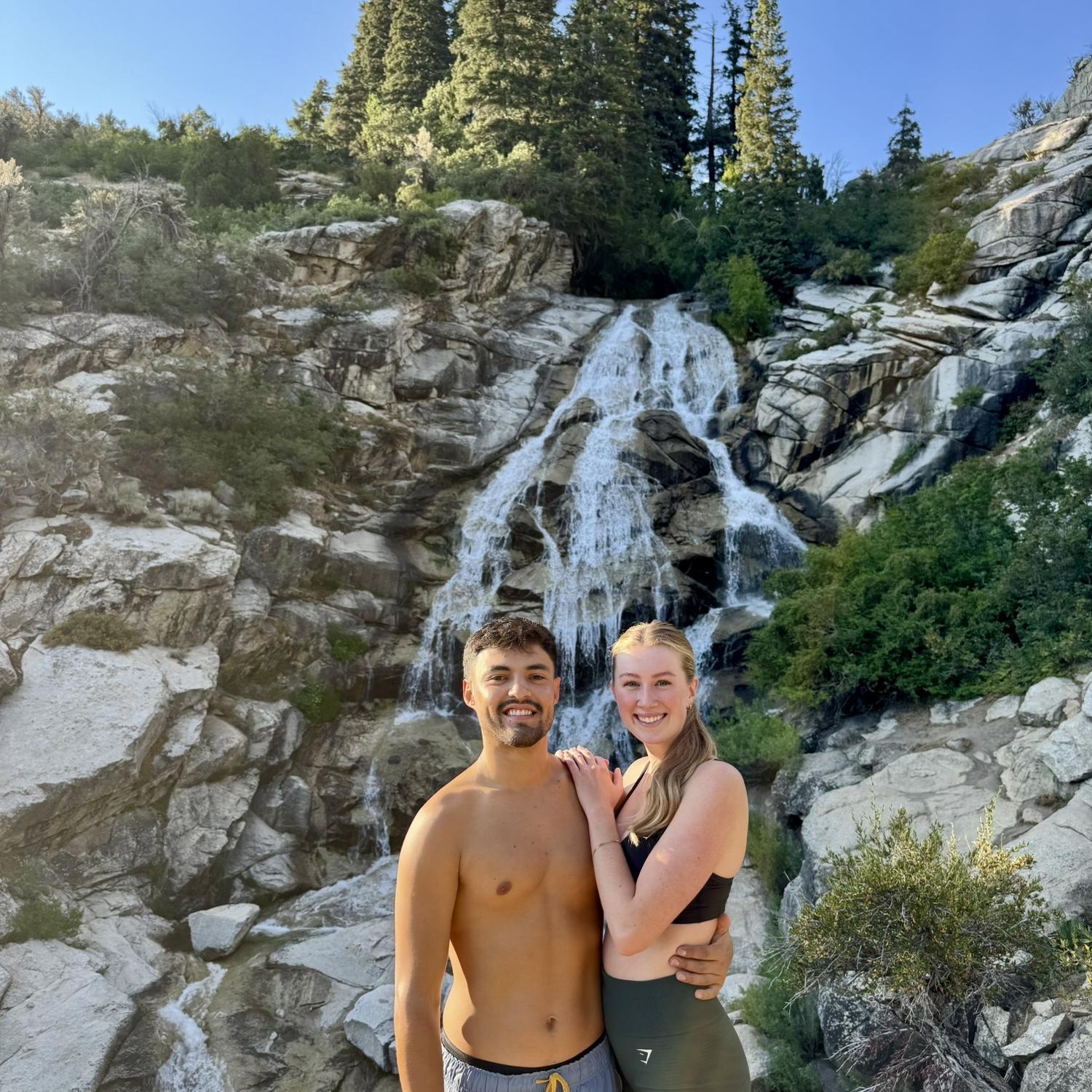 Don’t let her smile fool you, she almost had a heart attack.
