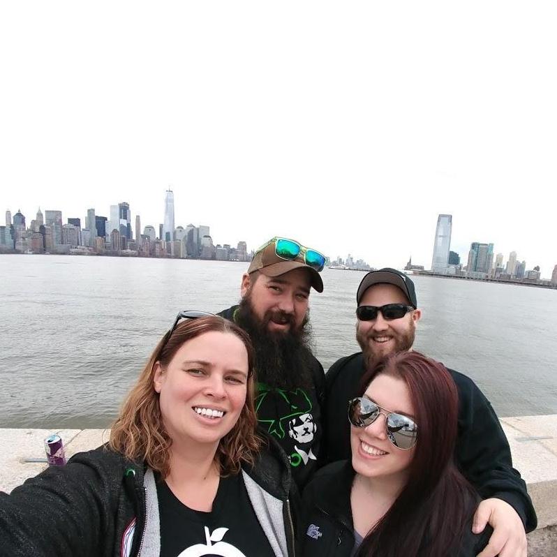 Ellis Island April of 2017 with Eddie and Danielle