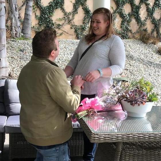Parker proposed on March 7, 2020