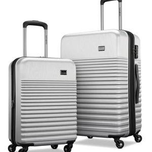 2 Piece Samsonite Luggage Set in Silver