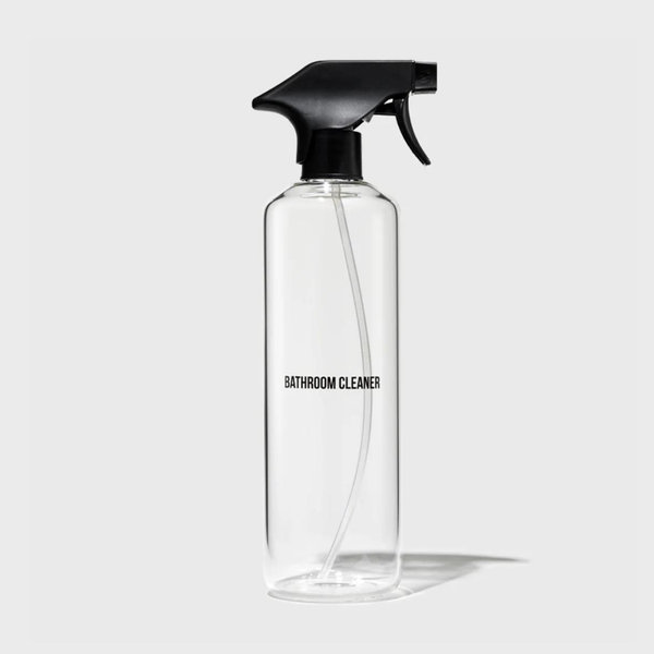 Bathroom Cleaner Spray Bottle (Glass)