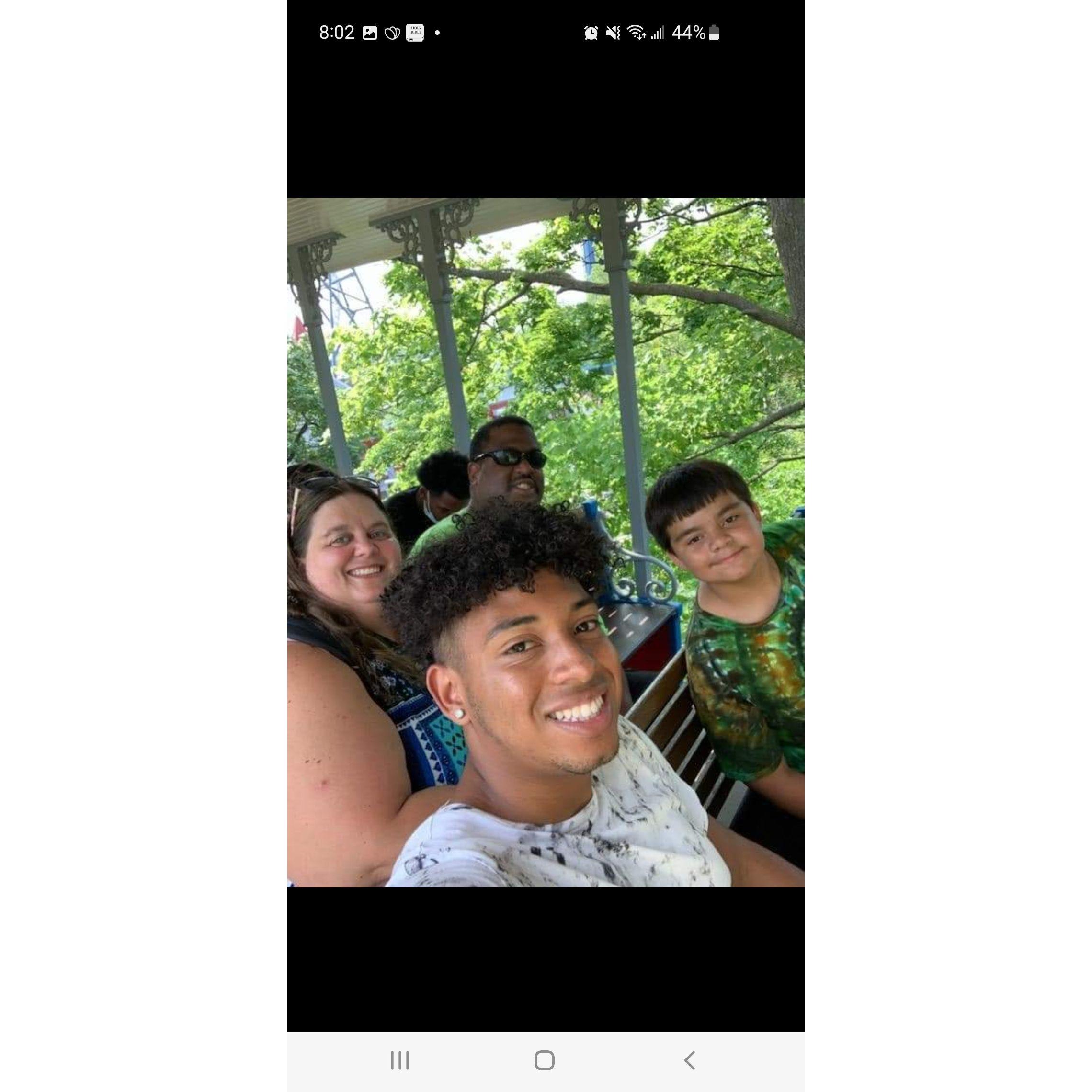 Family trip to Six Flags