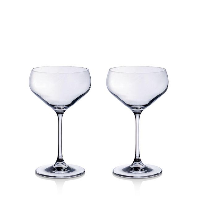 Villeroy & Boch Purismo Champagne Coup, Set of 2