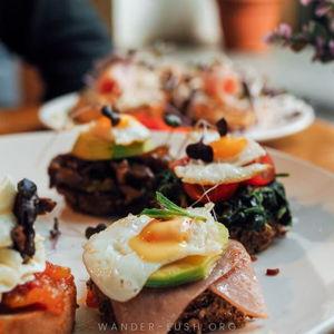 Traditional Georgian Breakfast Buffetts for Jake
