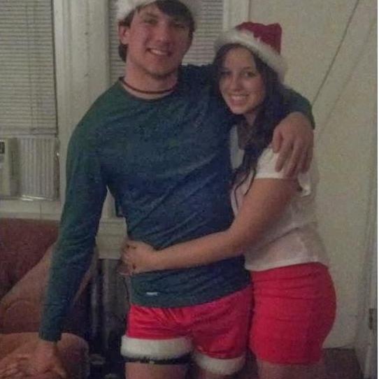 Had to crop in those short shorts.
