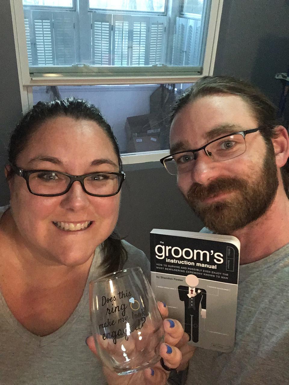 We got engagement gifts 💚