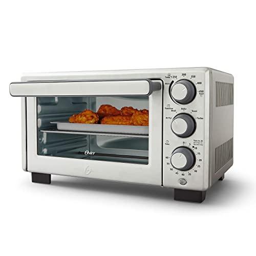 Oster® Compact Countertop Oven With Air Fryer, Stainless Steel