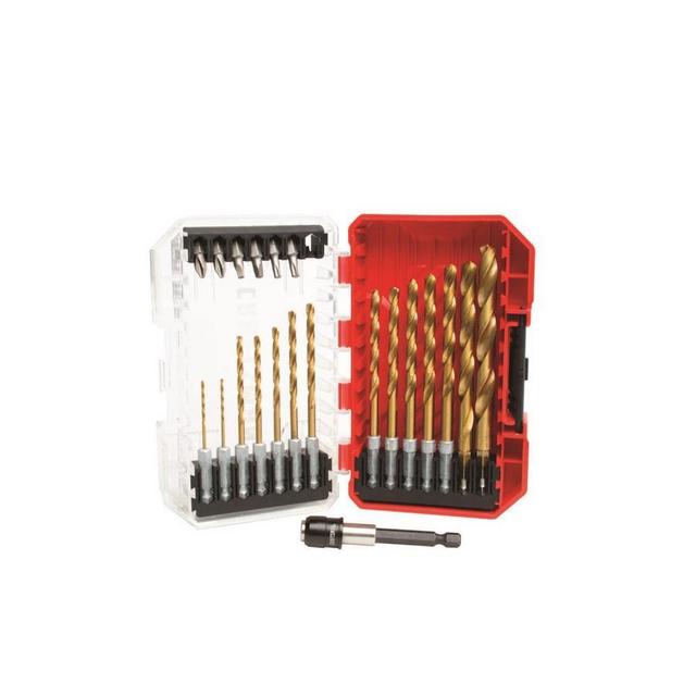 CRAFTSMAN 21-Piece Set Titanium Twist Drill Bit Set