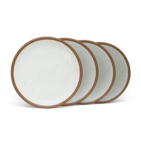 Side Plate 4-Pack | East Fork Pottery | color: Panna Cotta