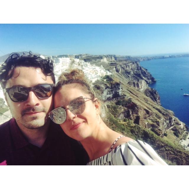 Hiking in Santorini