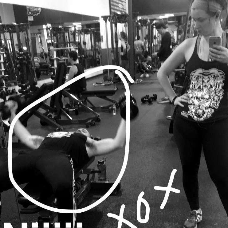 you're my favorite gym partner!
