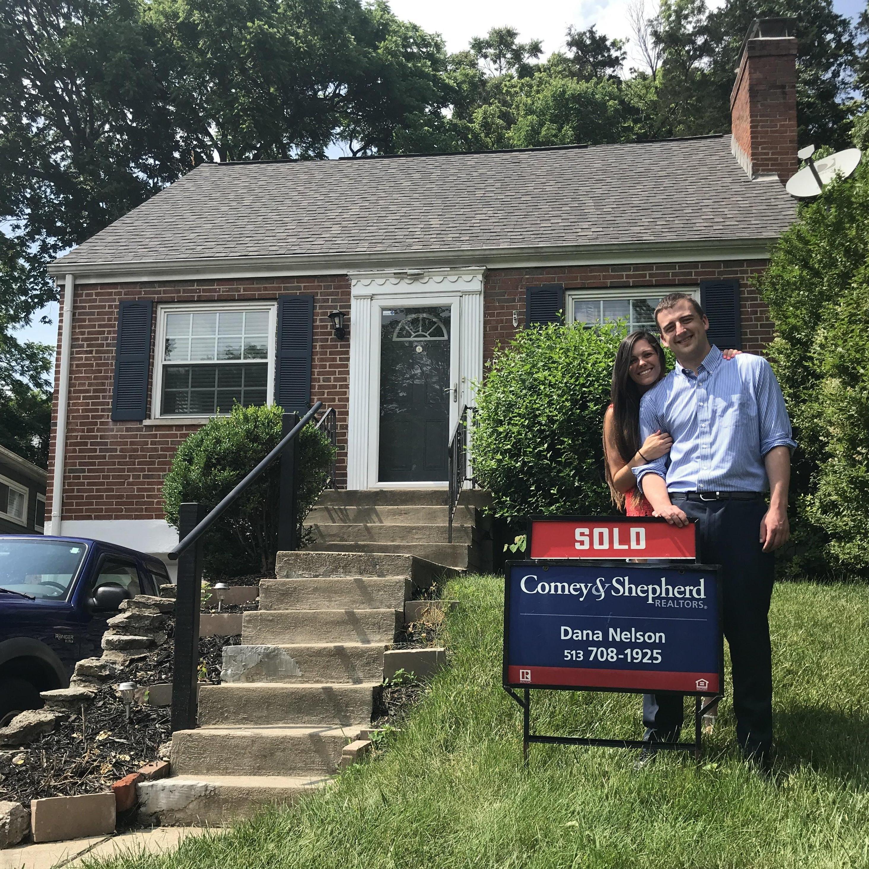 We bought our first home this summer! It's tiny and perfect and we love to host friends and family. Our first purchase was a firepit for outdoor hosting - who's surprised?