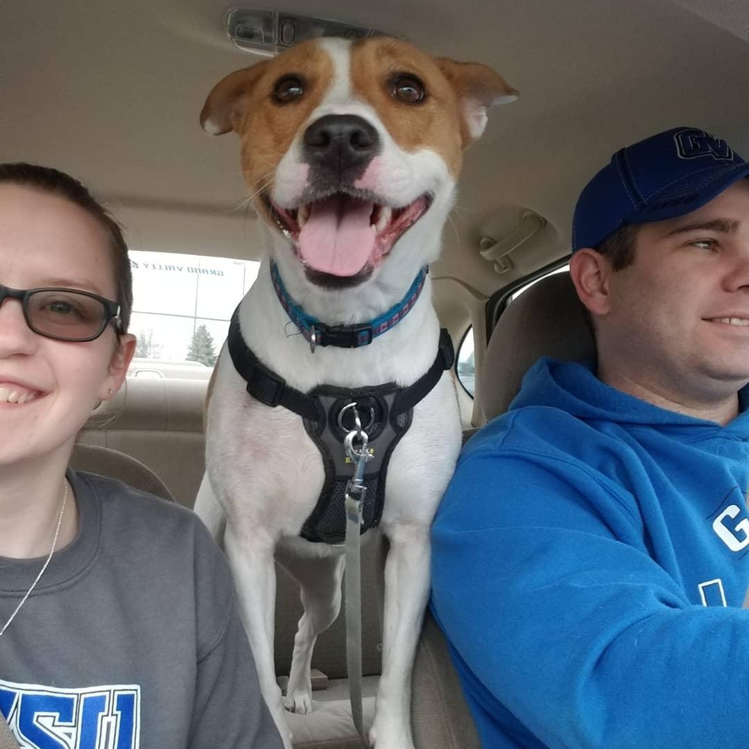 Family car ride
