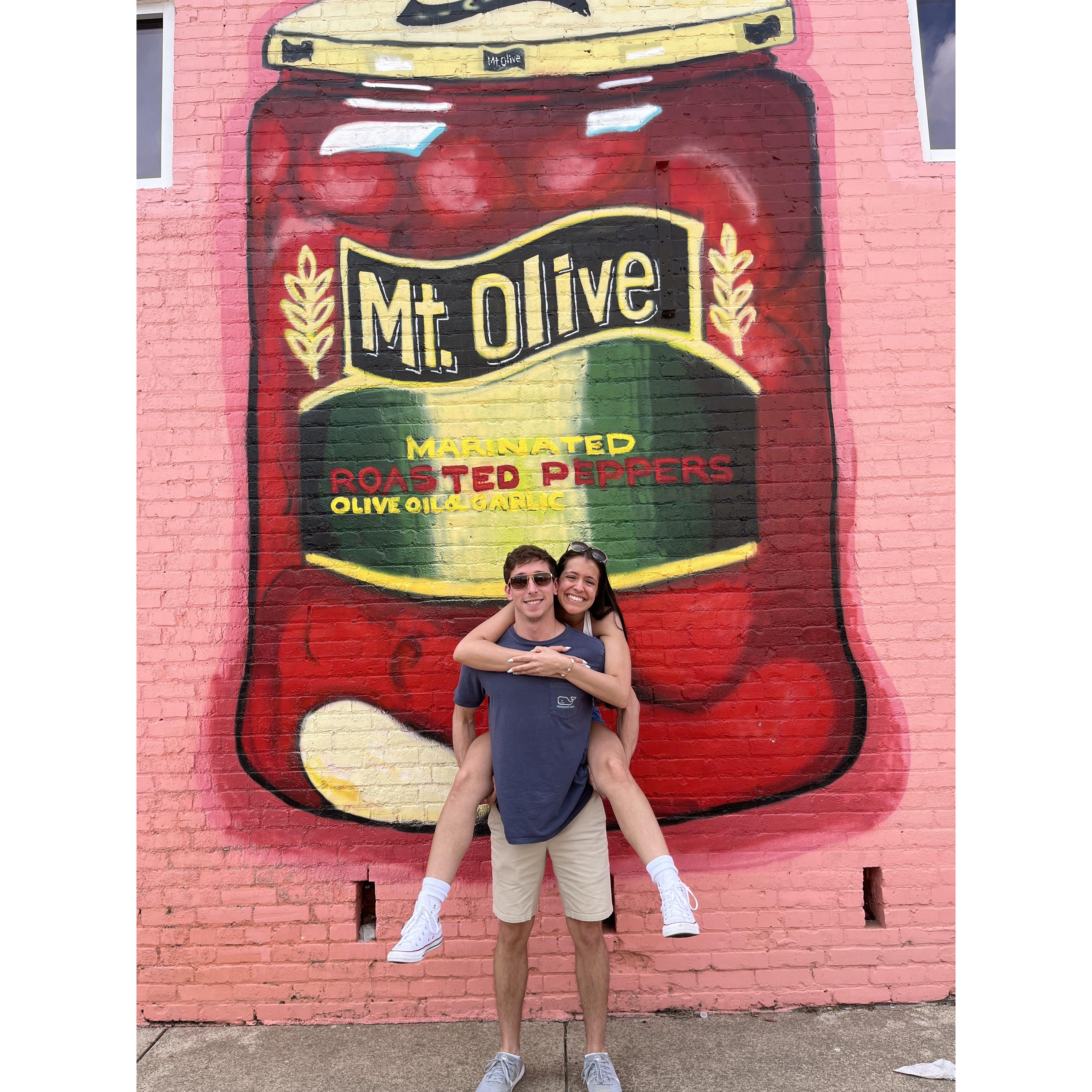 mount olive pickle festival !!