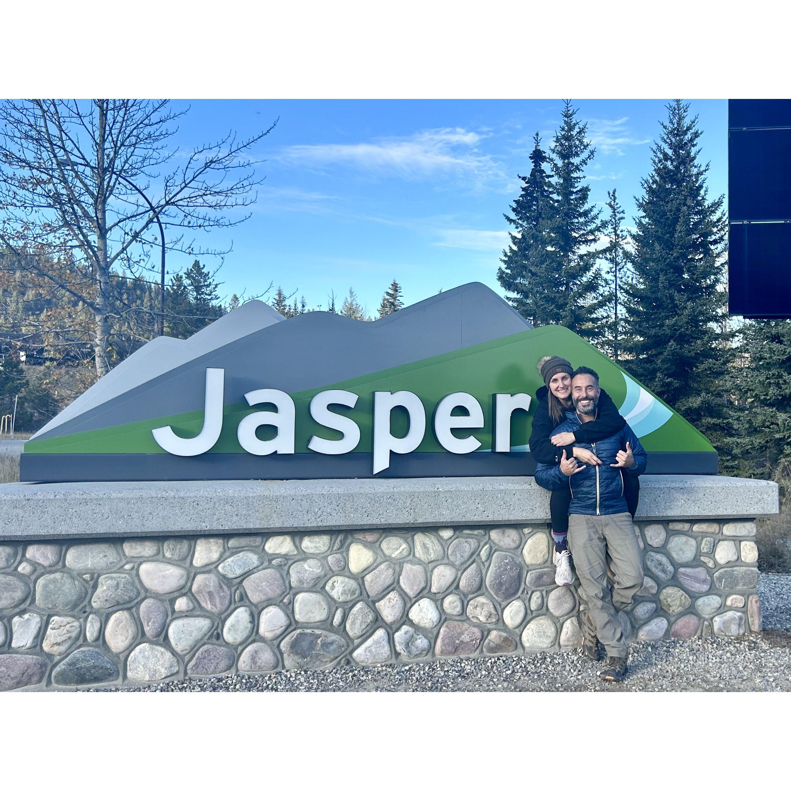 From Banff we road tripped to Jasper making many site seeing stops along the way