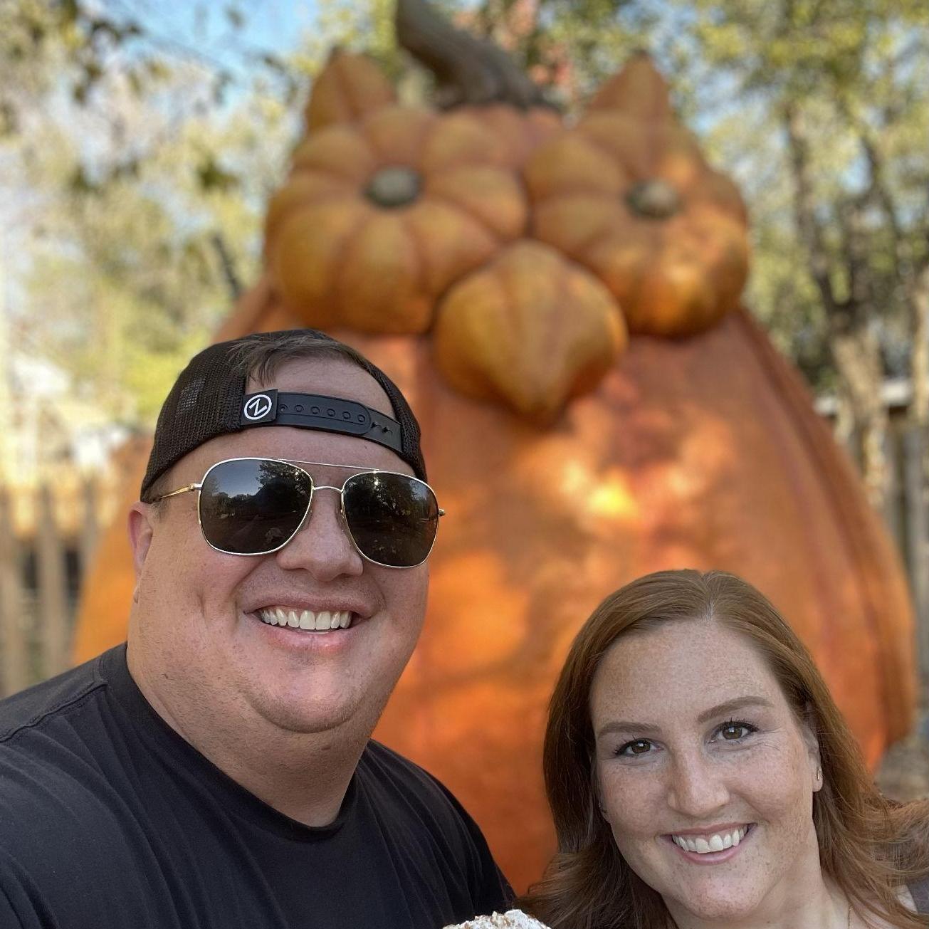 First Pumpkin Patch together