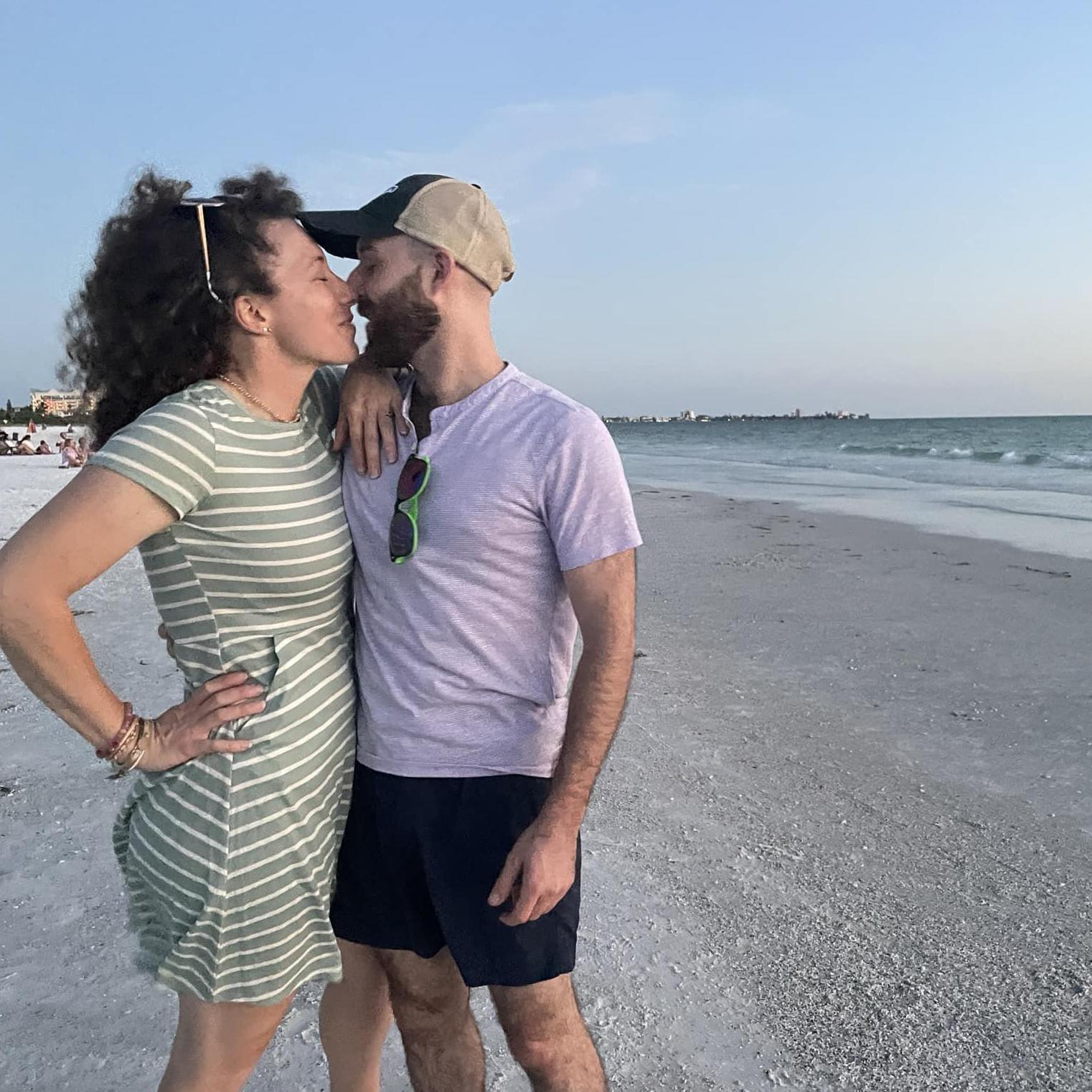 Beach time makes for some good romance!