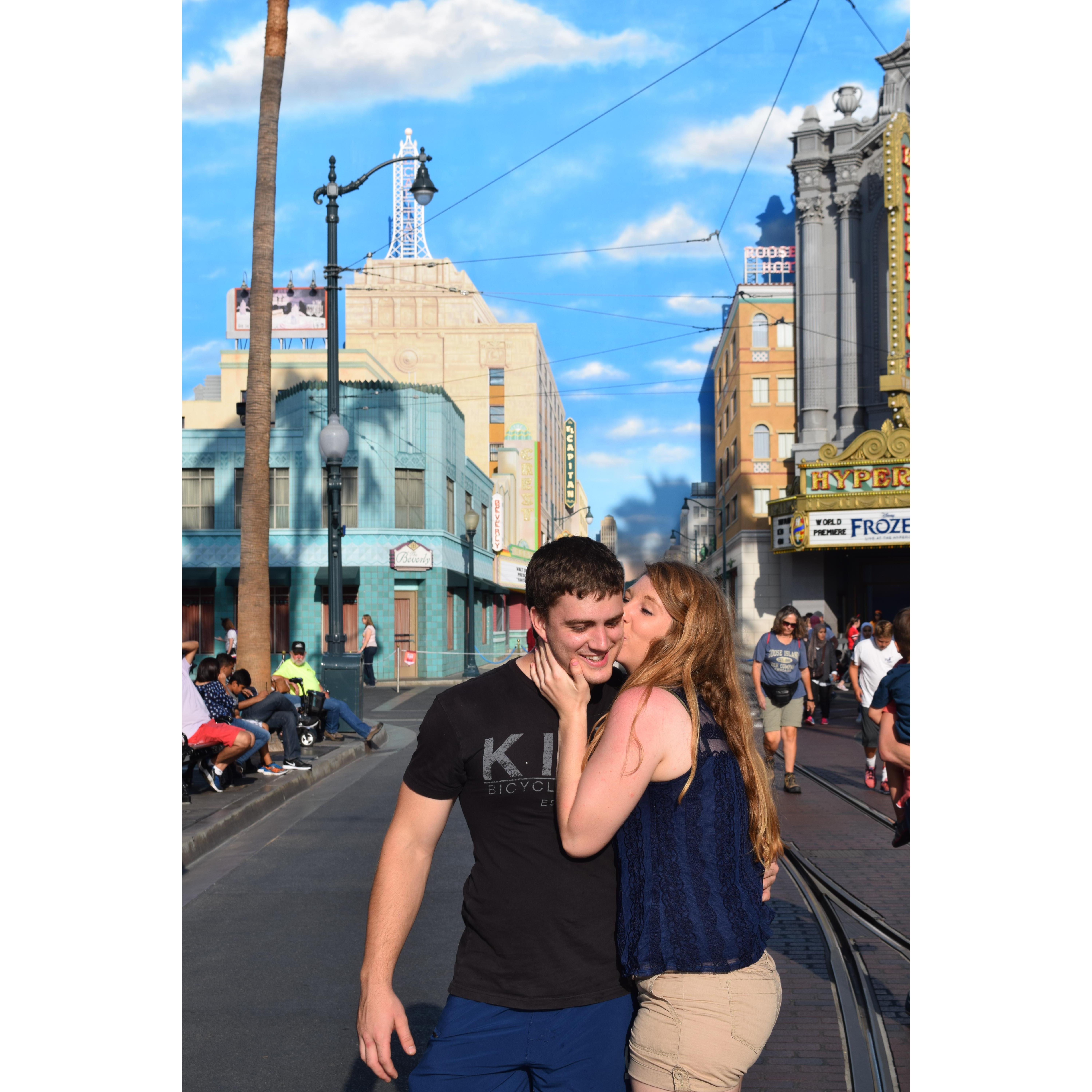 A little love in Disneyland
