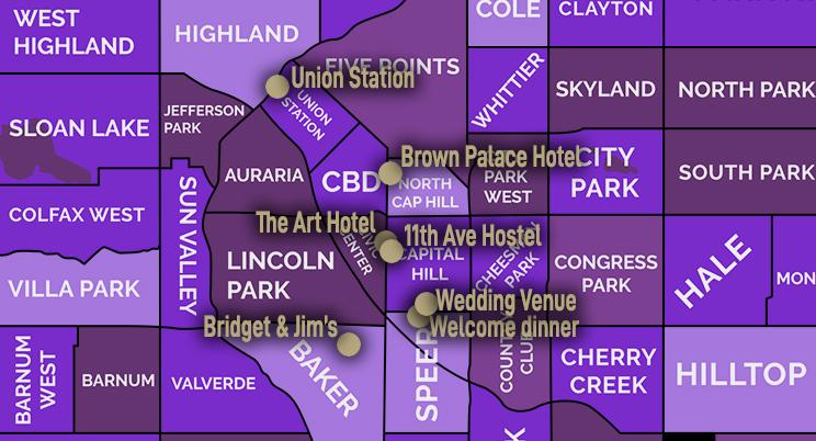 The Wedding Website of Bridget Bagel and Jim Abraham
