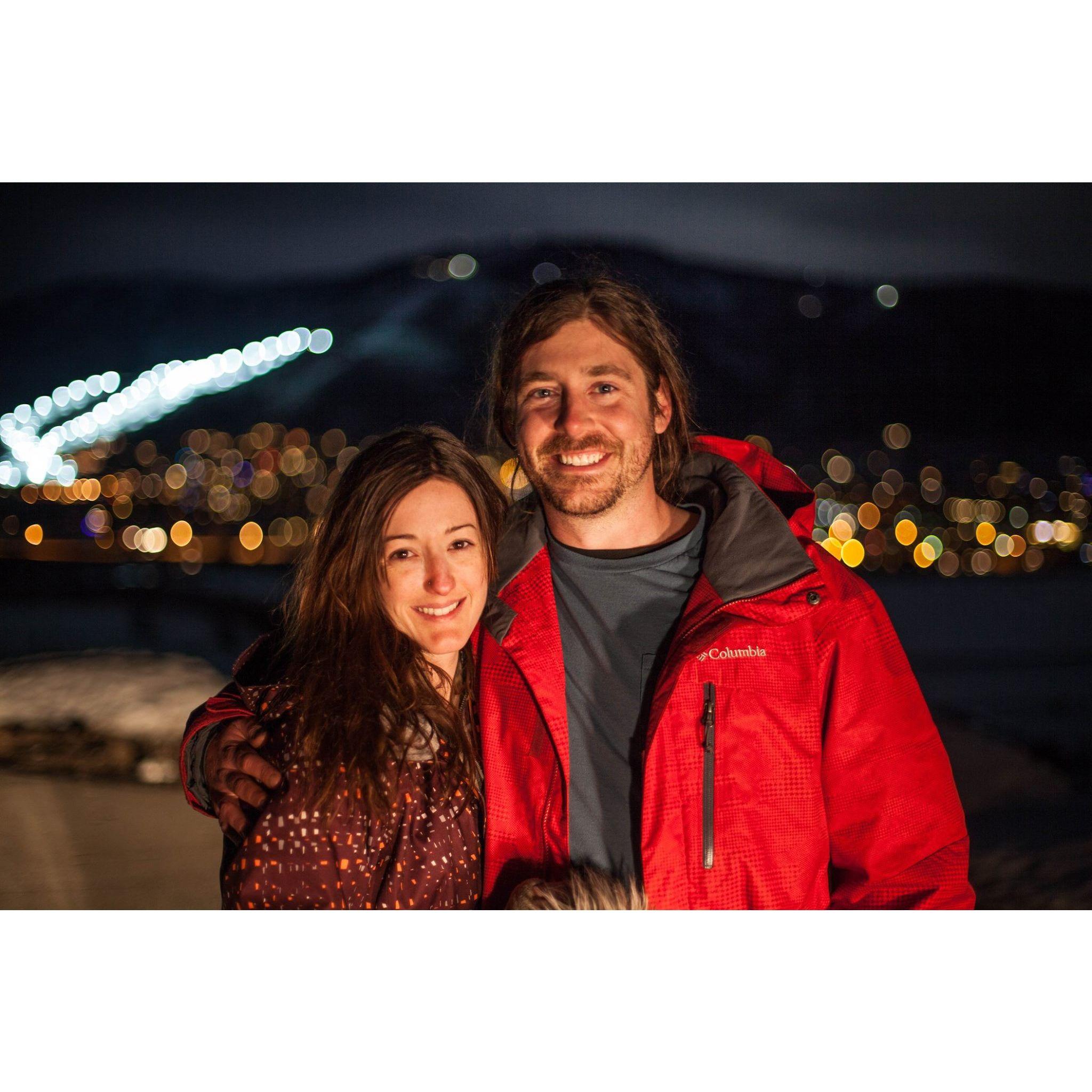 Skiing in Steamboat Springs and winter camping in Elly's car for a weekend :)