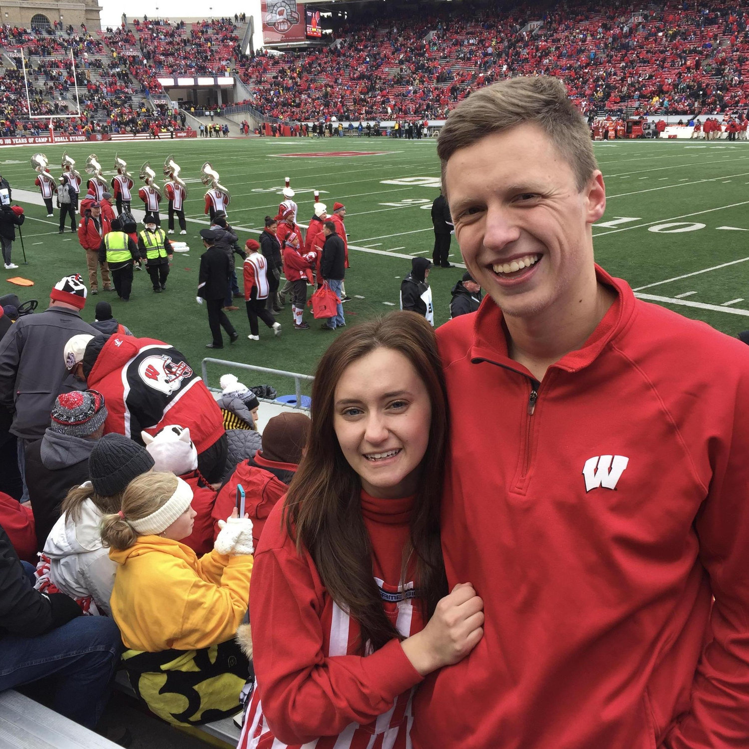 Football games at Camp Randall