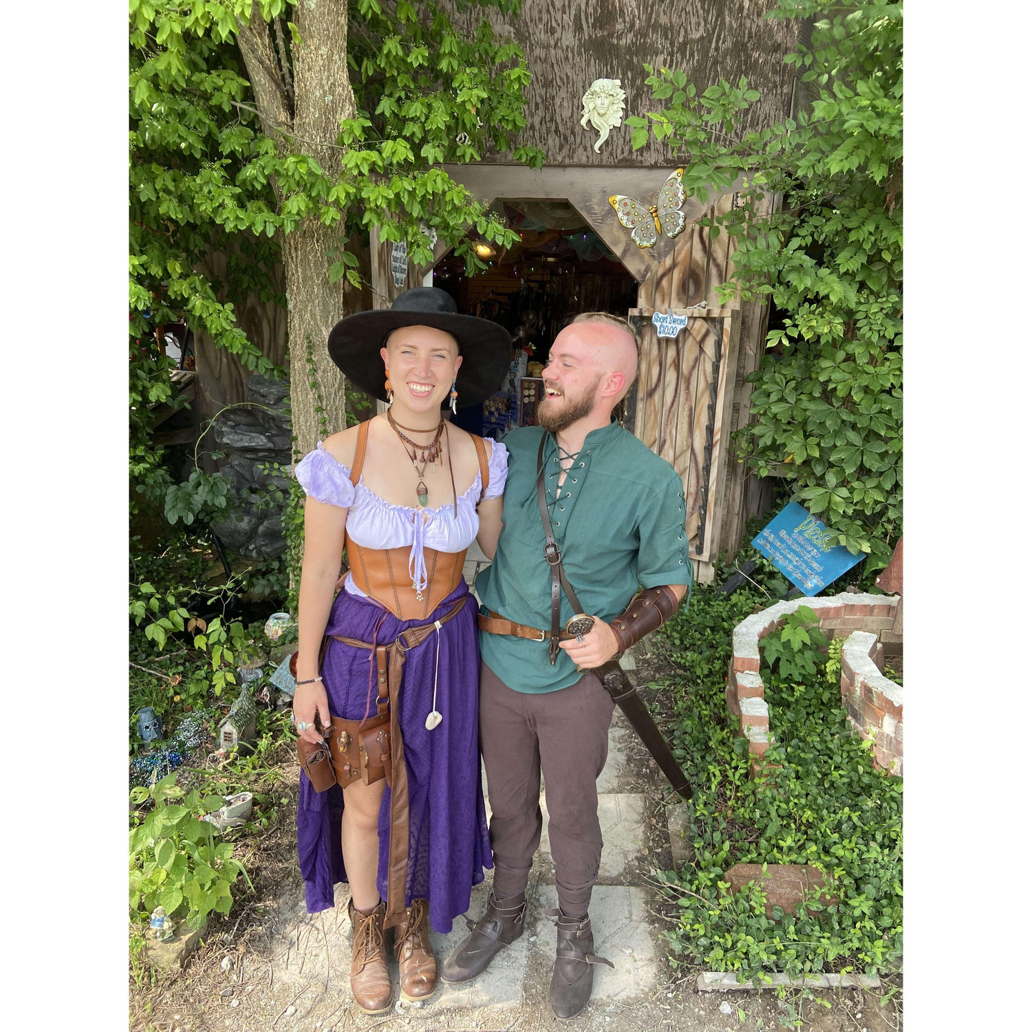 Our first Renaissance Fair together!