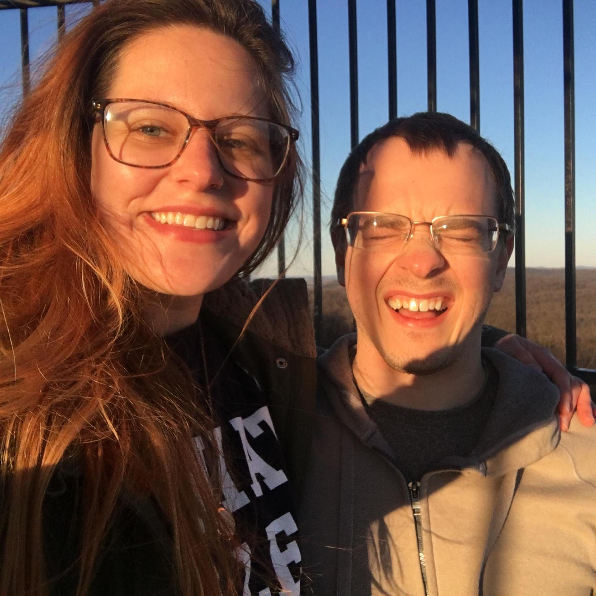 Jonny's first time on top of the tower at Governor Dick