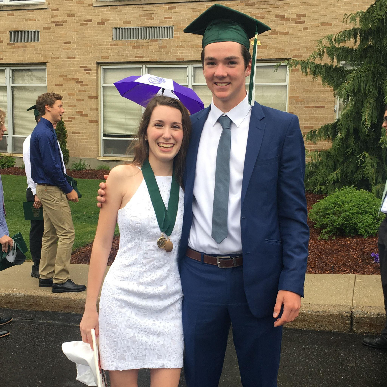 May 2018: High school graduation!