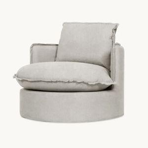Neva Round Swivel Chair