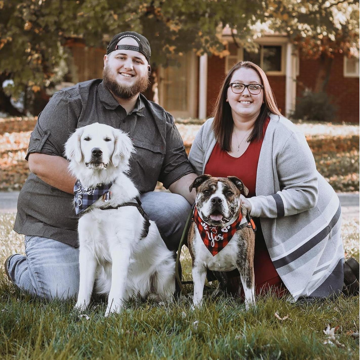 Our little family.
