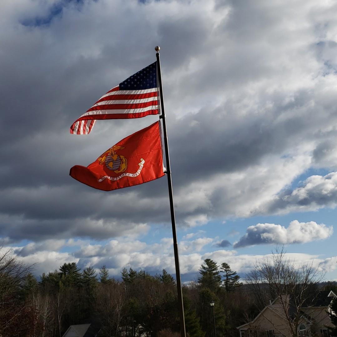 our flagpole 2018