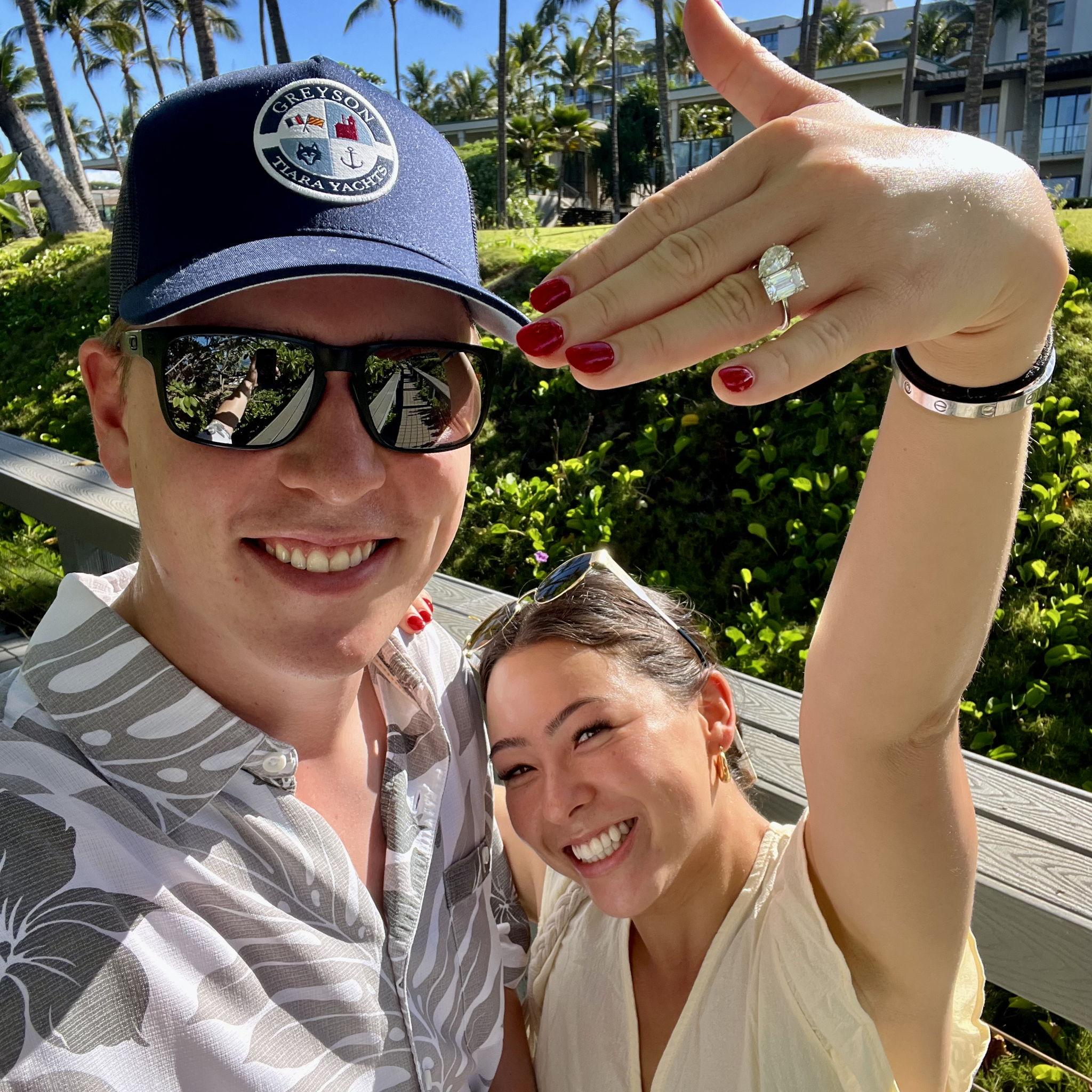 Touring wedding venues in Maui!