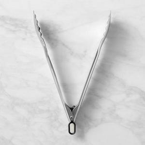 Professional Stainless-Steel Tongs, 12"