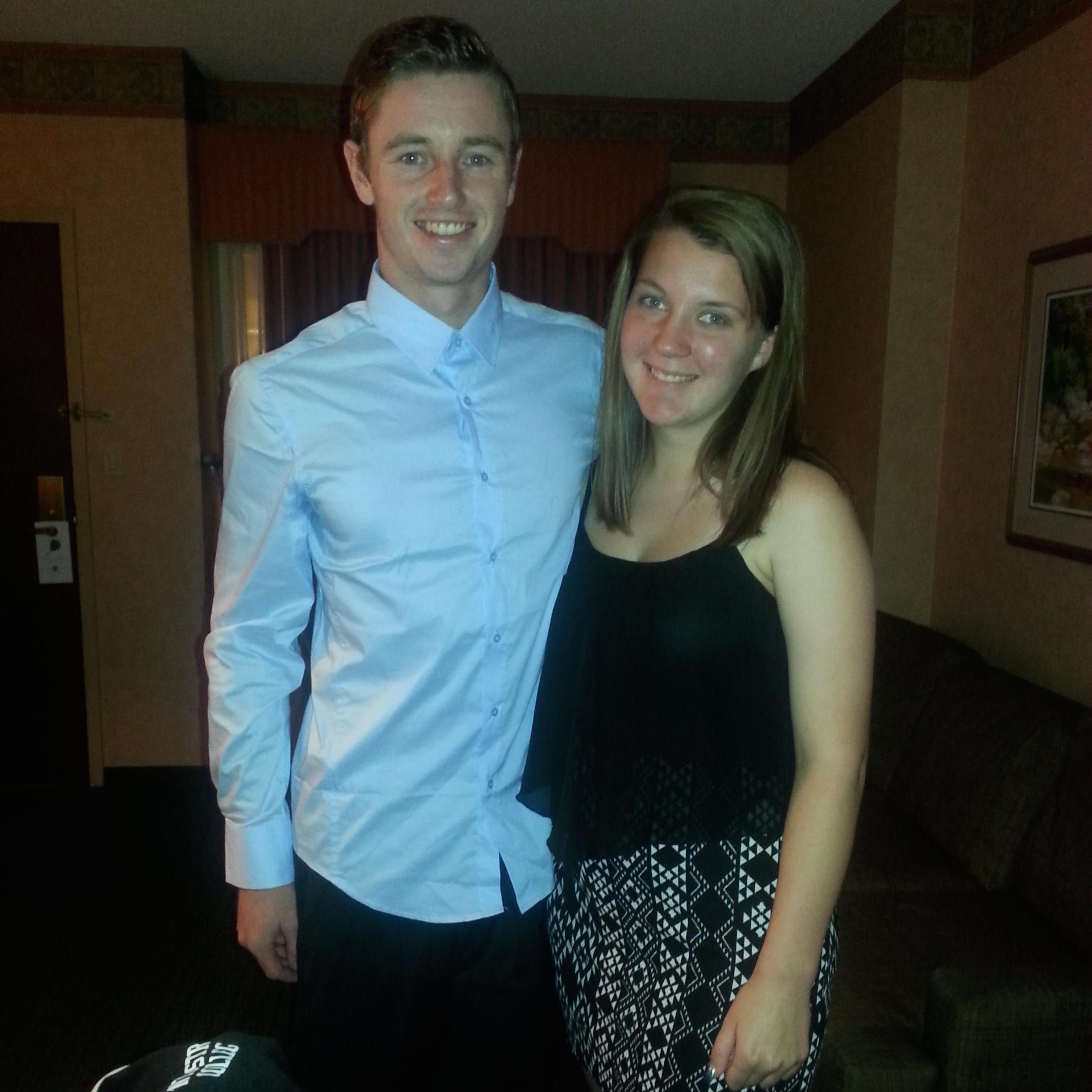 Us at our first soccer nationals banquet. West Virginia November 2014