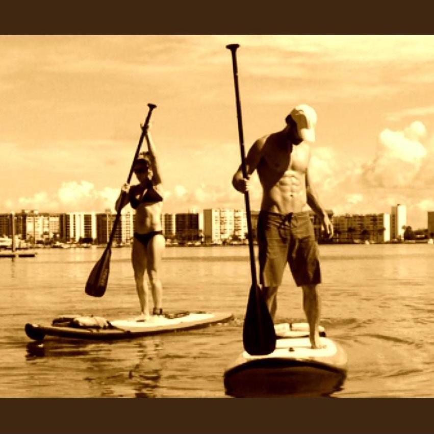 This was fun shot from when we went paddle boarding with Vishal's sister, Raiza