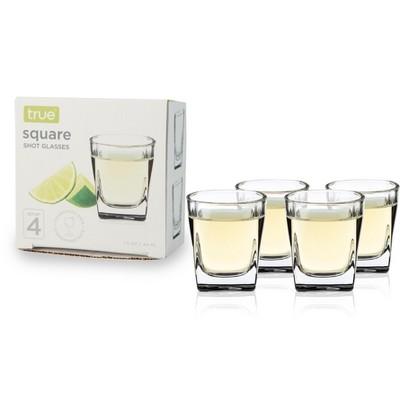 true - Set of 4 Shot Glasses