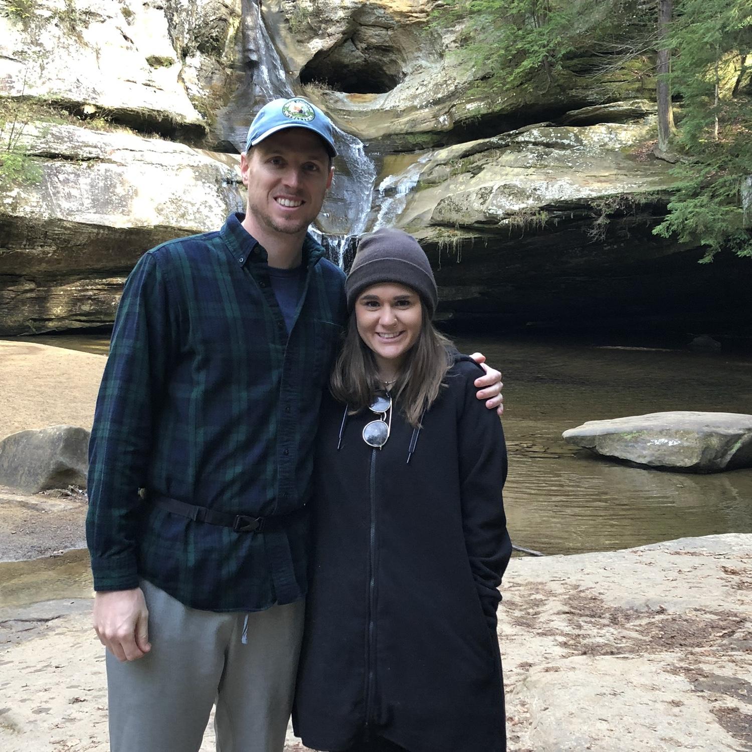 A day hike at hocking hills in 2019