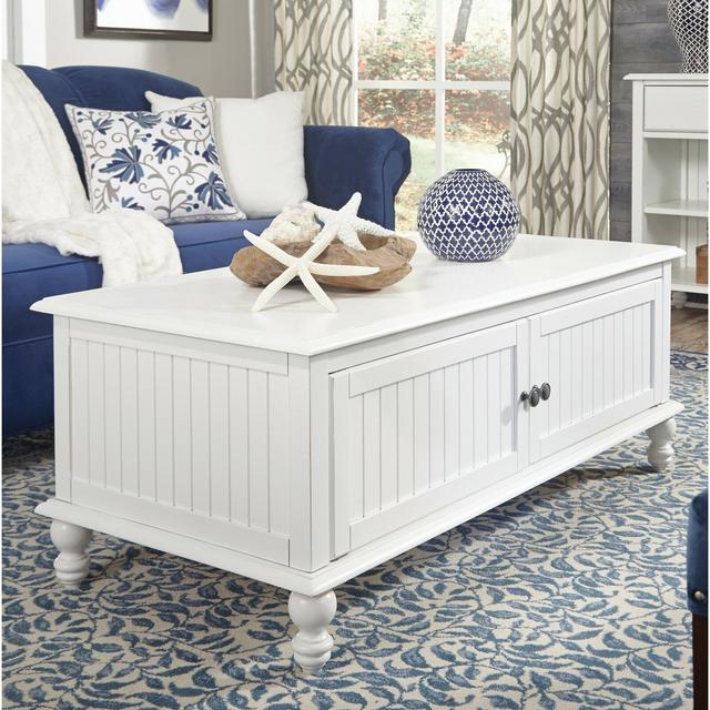 Witherspoon Solid Wood Coffee Table with Storage